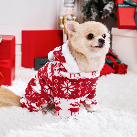 Puppy Christmas Outfit