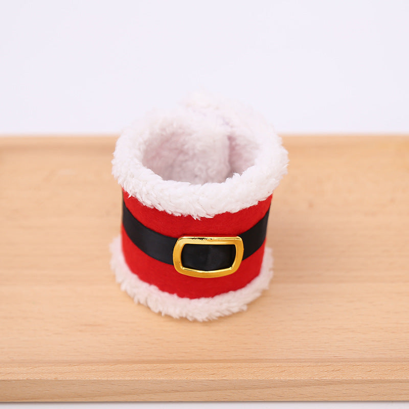 Christmas towel ring