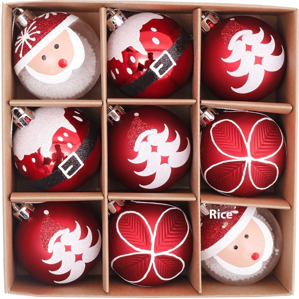Hand Drawn Christmas Ball Set