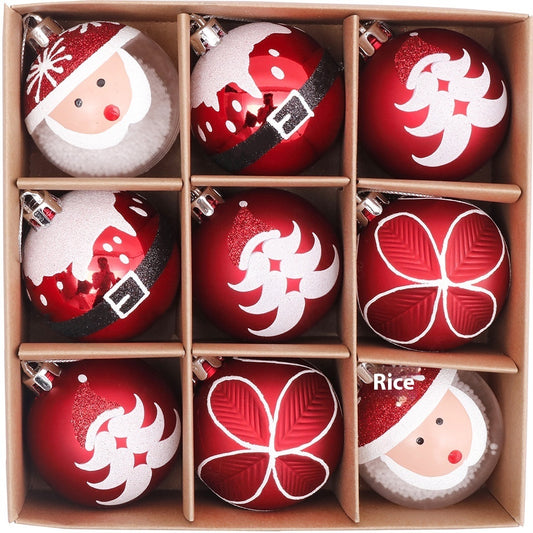 Hand Drawn Christmas Ball Set