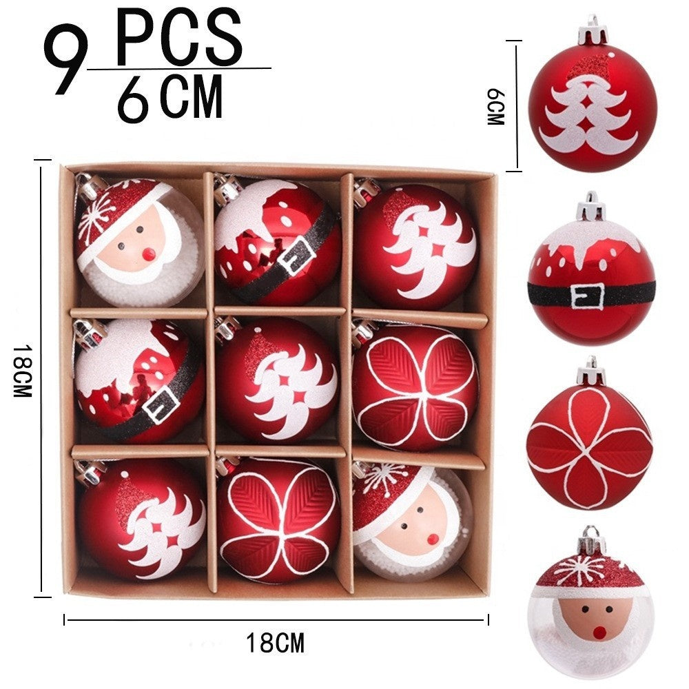 Hand Drawn Christmas Ball Set
