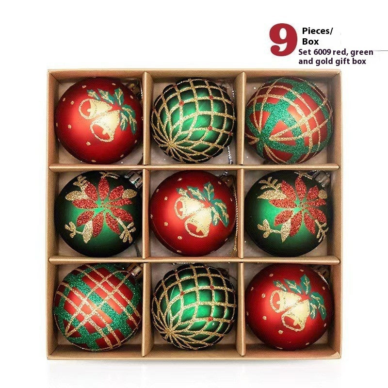 Hand Drawn Christmas Ball Set